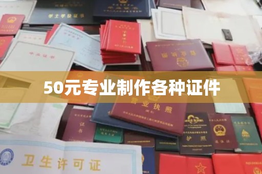 逊克50元专业制作各种证件