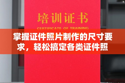 逊克掌握证件照片制作的尺寸要求，轻松搞定各类证件照
