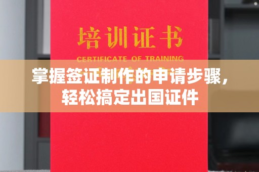 逊克掌握签证制作的申请步骤，轻松搞定出国证件