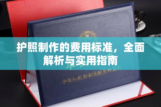 逊克护照制作的费用标准，全面解析与实用指南
