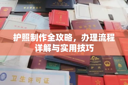 逊克护照制作全攻略，办理流程详解与实用技巧